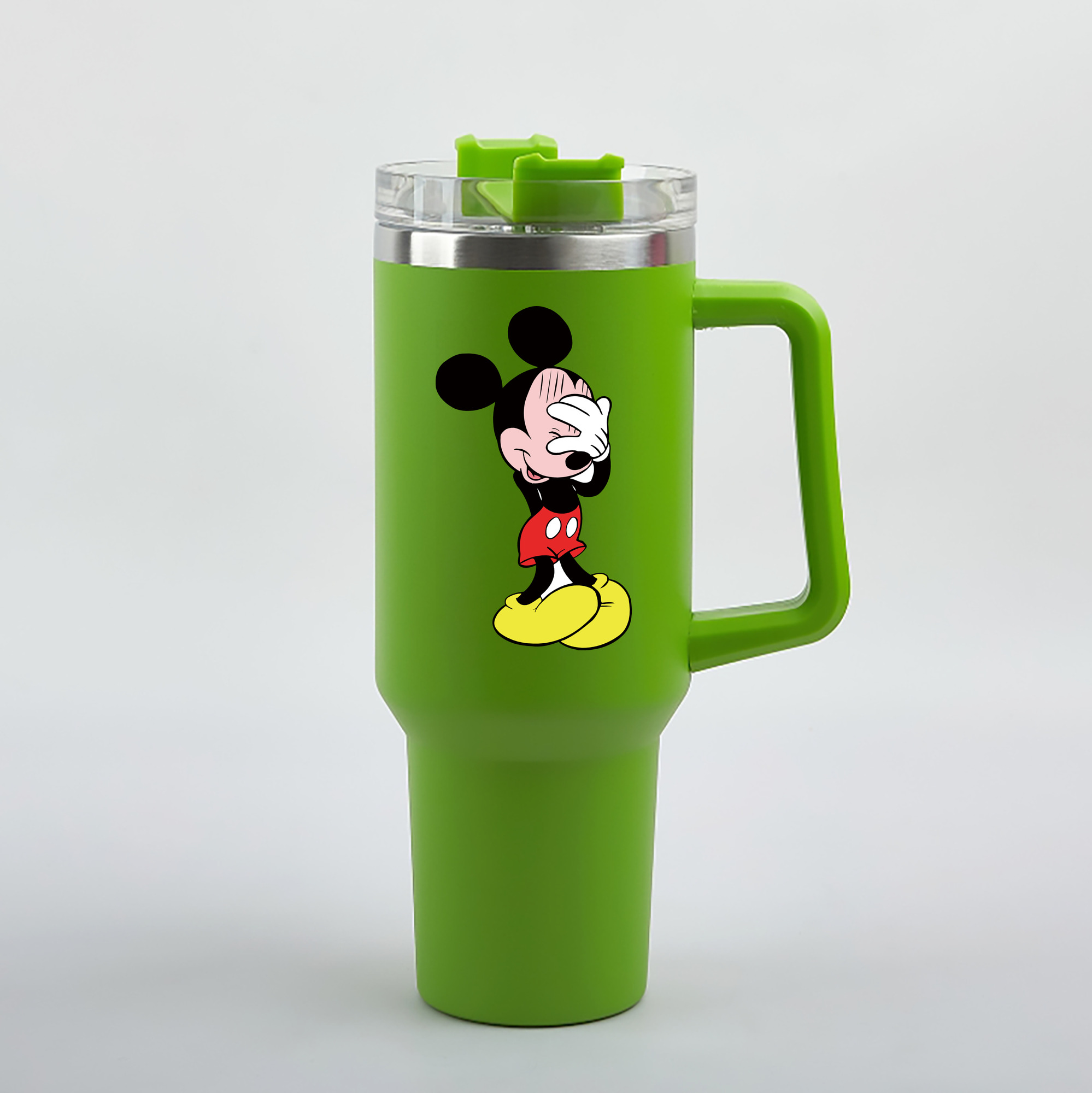 （画像用） ミッキーマウス Mickey Mouse 1200mL車用タンブラー（カラープリント）